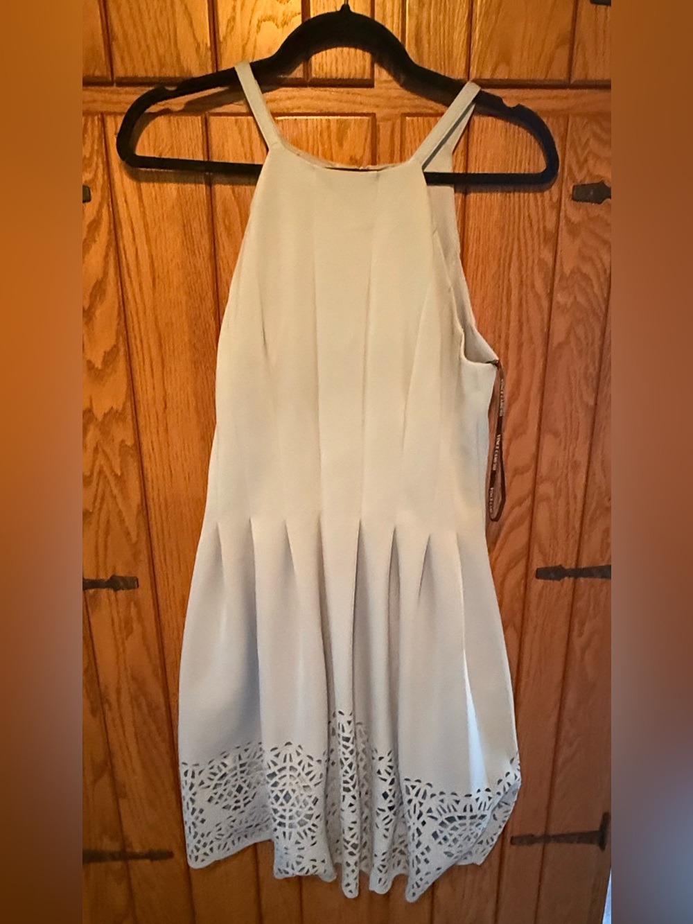 Vince Camuto Periwinkle/Baby Blue Formal Fit & Flare Dress w Pockets Size 6
